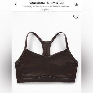 Athleta Vital Matte Foil Bra